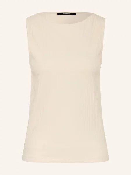 Dzianinowy top Someday beżowy