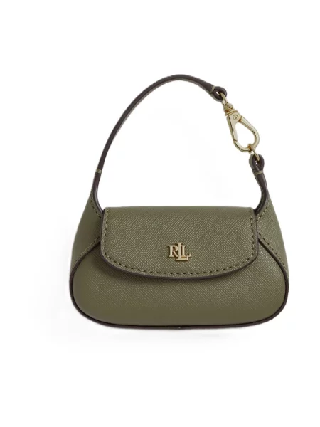 Portfel Lauren Ralph Lauren skórzany zielony