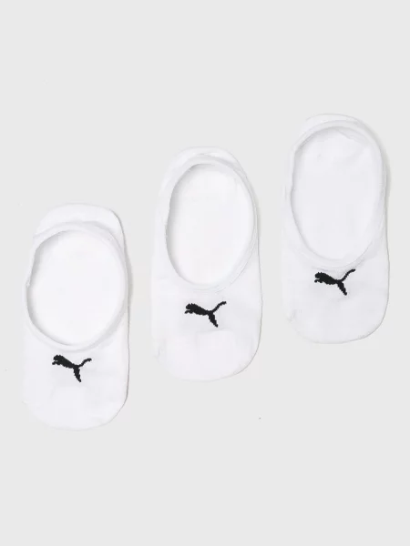 Skarpety stopki PUMA Unisex — trójpak czarne