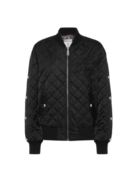 Kurtka bomber Philipp Plein czarny