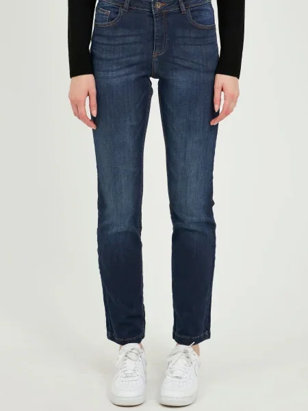 B.young Jeans Lola închis albastru
