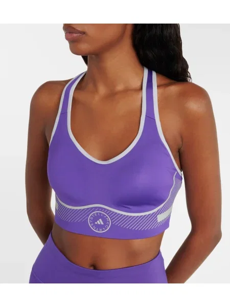 Podprsenka Adidas By Stella Mccartney fialová
