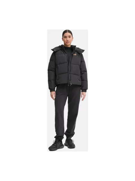 Emporio Armani Kurtki Kobieta L Kurtka Bomber w Czarnym czarny