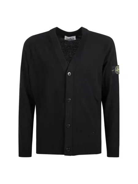 Sweter Stone Island z kamieniami czarny