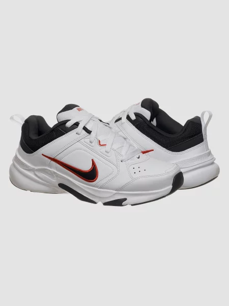 Кожаные повседневные кроссовки Nike белые