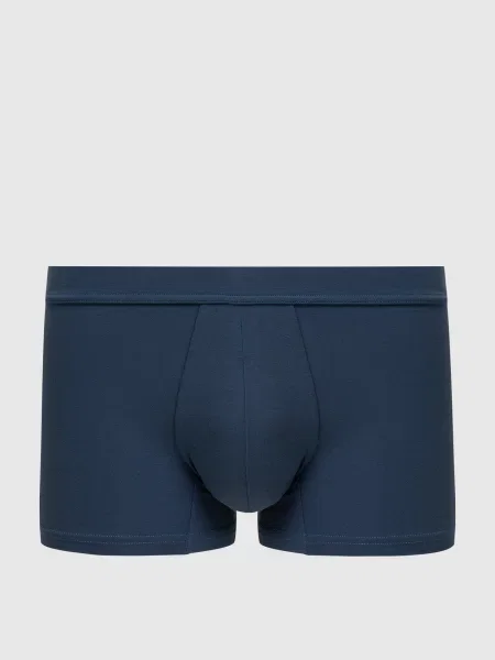 Труси-транки з вишивкою логотипу Ermenegildo Zegna сині