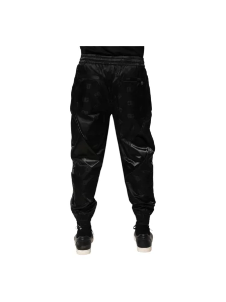 Joggery Dolce And Gabbana z logo czarne