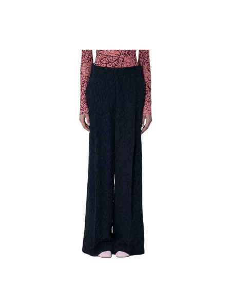 Spodnie Dries Van Noten czarne