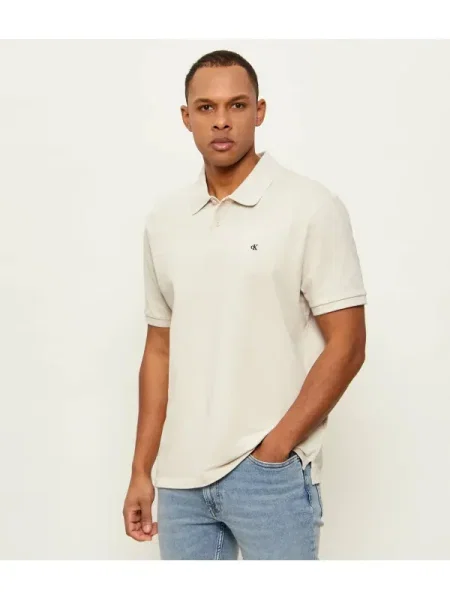 Calvin Klein Jeans Tricou polo bej