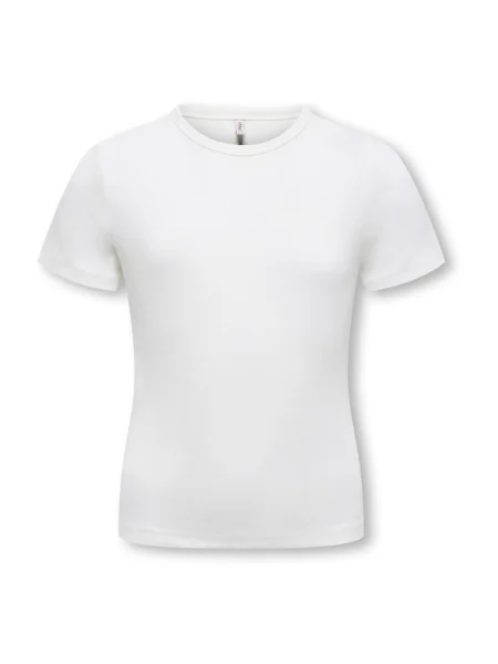 ONLY GIRLS Tricou KOGLucky' alb
