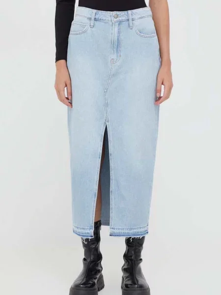 Jeans krilo Hollister Co. modra