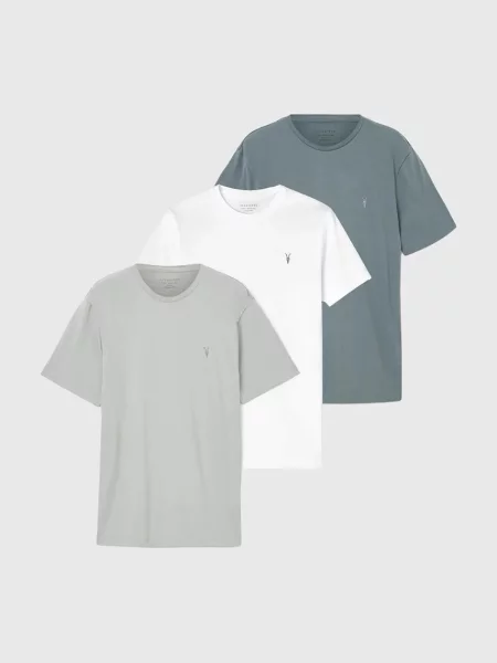 AllSaints tričko BRACE modrá