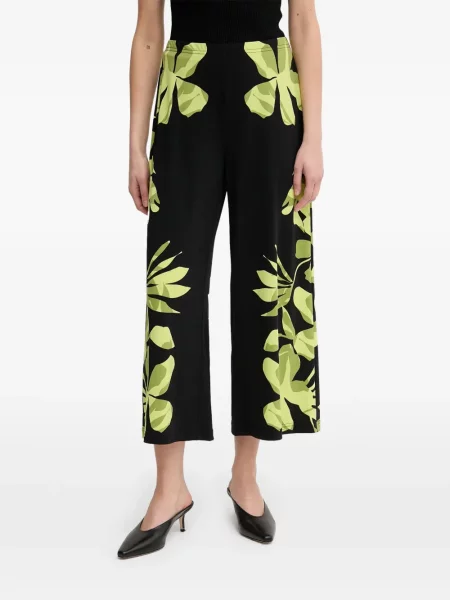 Pantaloni Joseph Ribkoff cu model floral negru