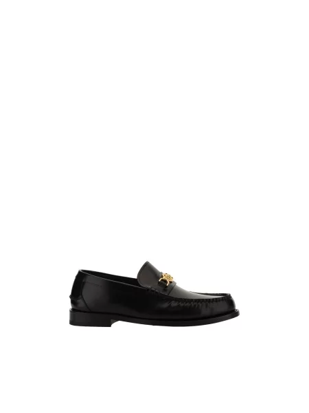 Półbuty Versace Medusa eleganckie czarne