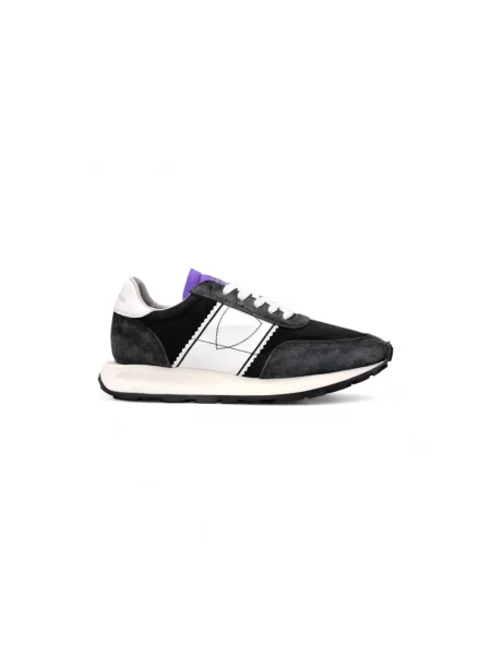 Buty do biegania Philippe Model zamszowe do biegania czarne