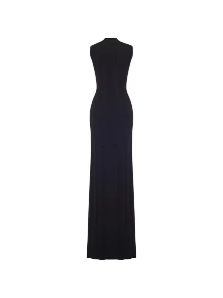 Rochie maxi Adam Lippes fără mâneci negru