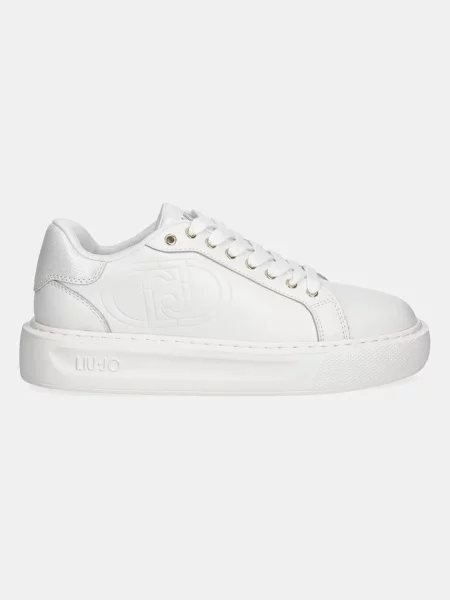 Sneakersy Liu Jo skórzane białe