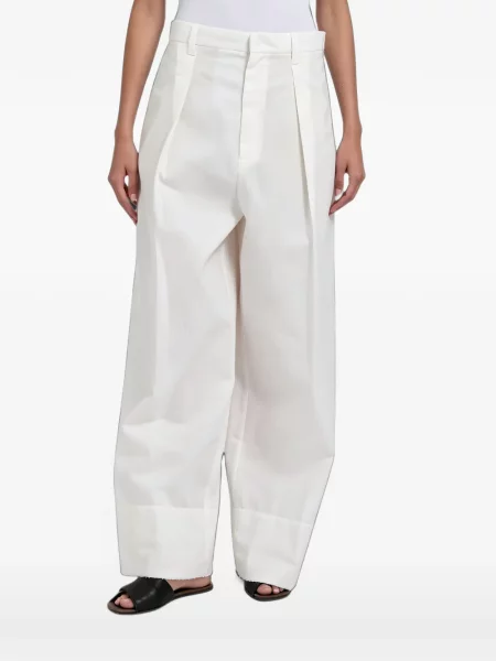 Pantaloni Brunello Cucinelli alb