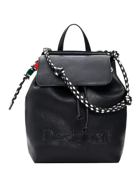 Rucsac Desigual cu autograf negru