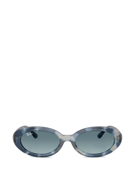 Ovalne sunčane naočale Ray-ban plava