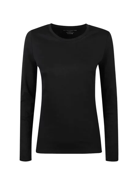 Lung tricou Majestic Filatures negru