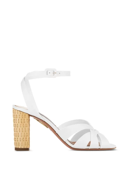 Sandale Aquazzura alb