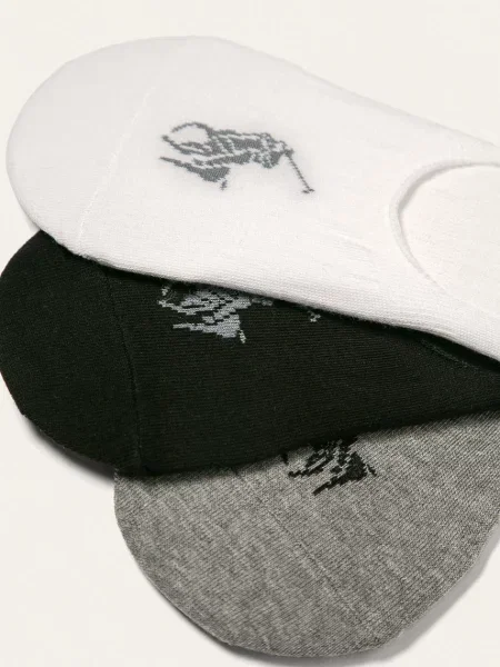 Členkové ponožky Polo Ralph Lauren r. OS čierna