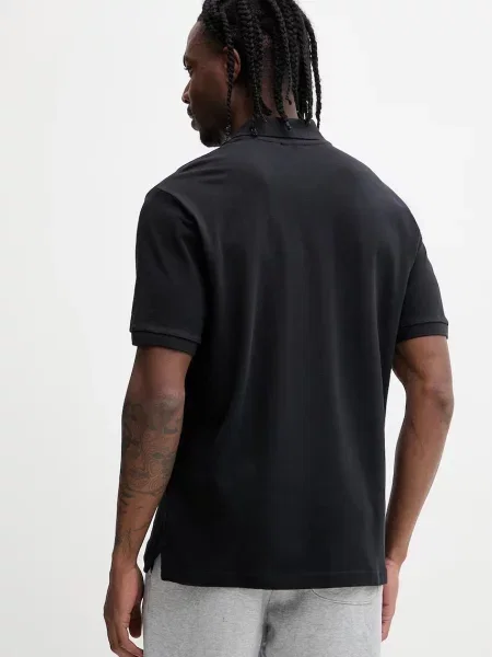 Napapijri polo de SMALL BOX negru
