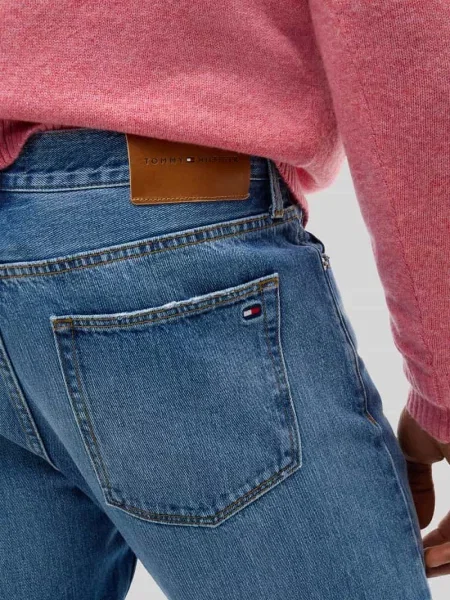 Jeansy Bootcut z czystej bawełny model WARREN BOOTCUT' Tommy Hilfiger niebieskie