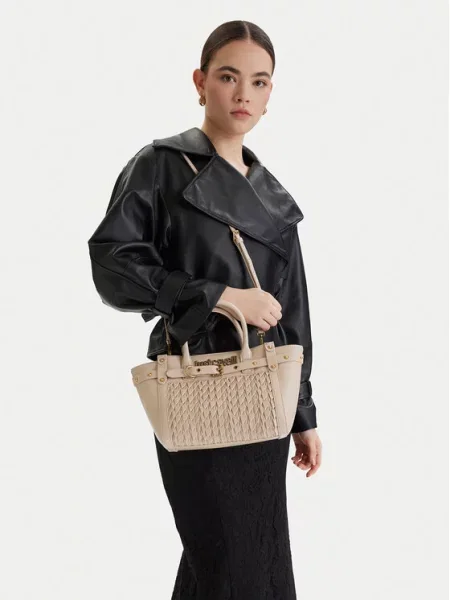 Just Cavalli Τσάντα μπεζ