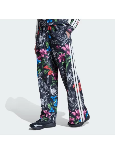 SPORTOVNÍ KALHOTY ADIDAS x FARM RIO HOUSE OF TIRO bílé