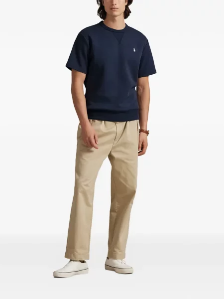 Curea Polo Ralph Lauren tricotate cu autograf cu șireturi albastru