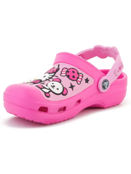 Sandále Crocs ružová