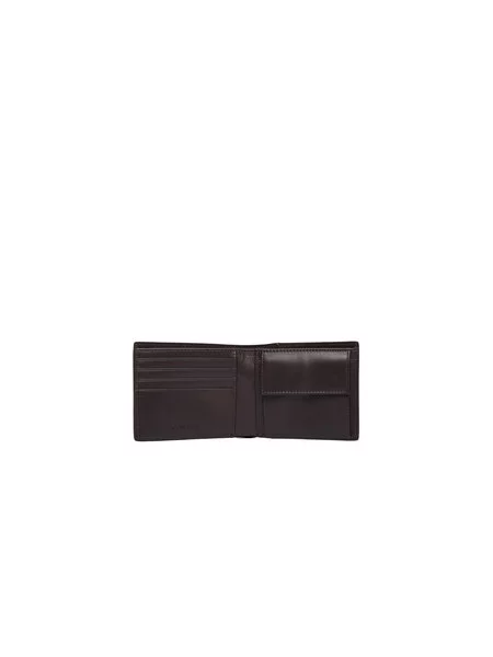 Calvin Klein Peňaženka tmavohnedá hnedá