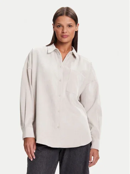 Vero Moda Cămașă Sanne Oversize bej