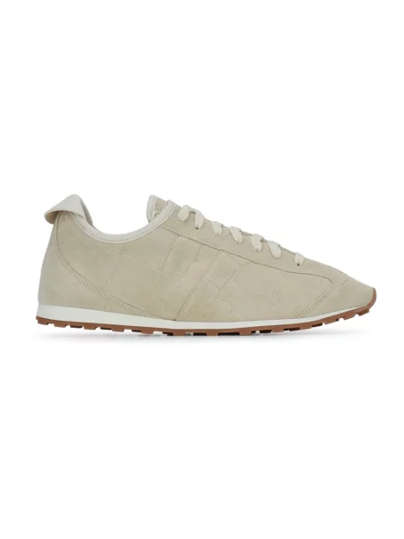 Buty do tenisa Jacquemus skórzane do tenisa beżowe