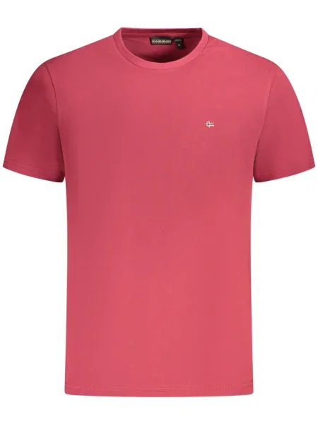 Tricou Napapijri scurt roșu
