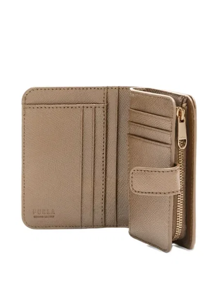 Portofel Furla din piele clasic maro