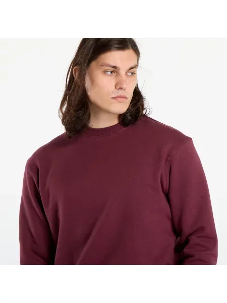 Mikina Urban Classics Crewneck Sweatshirt Cherry S červená