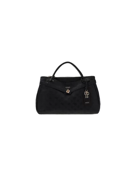 Guess torebka crossbody z imitacji skóry ELLA czarna