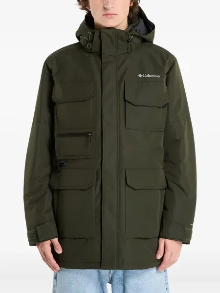 Geacă parka Columbia verde