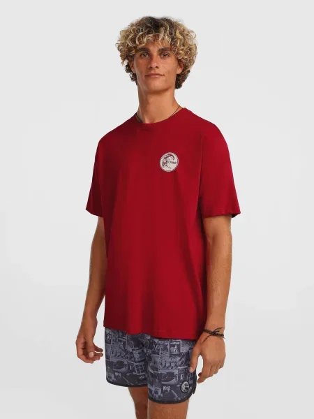 O'NEILL Póló O'riginals Surf piros fehér