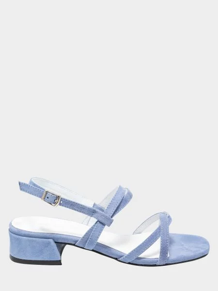 Босоножки Enzo Verratti голубые