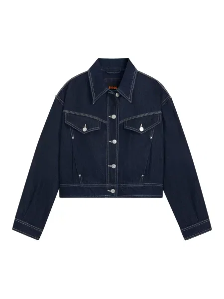 Boss Kurtka Jeansowa blau niebieska