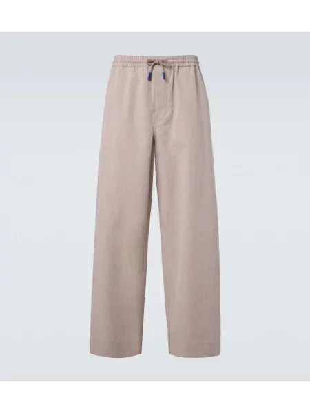 Pantaloni Loewe de lână bej