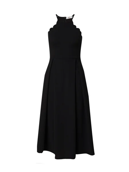 WAL G. Koktejl obleka črna