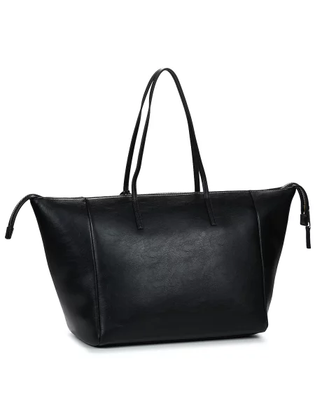 Rucsac Tommy Jeans din piele negru