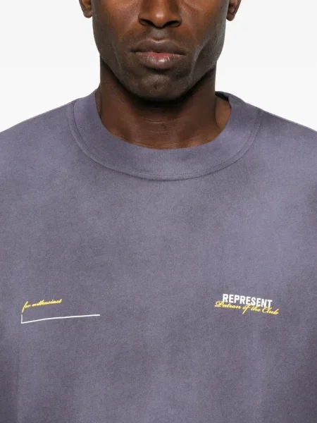 Tricou Represent cu imagine albastru
