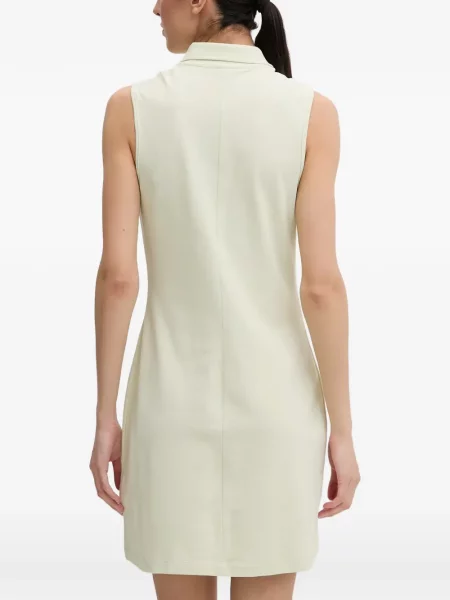 Gulerat rochie mini Guess fără mâneci verde
