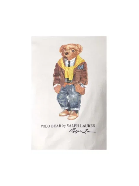 T-shirt z nadrukiem z logo Polo Ralph Lauren biała